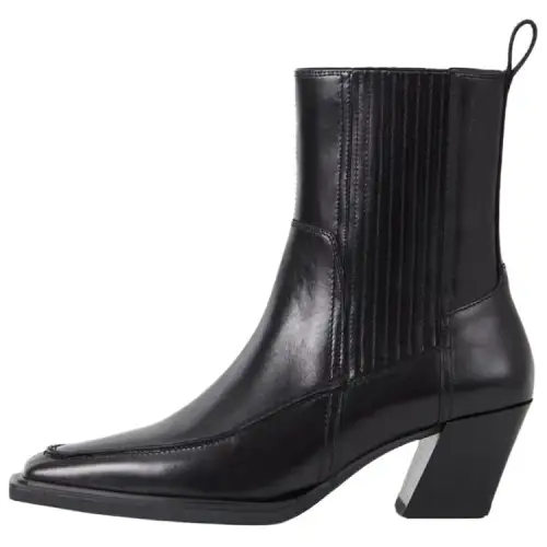 VAGABOND SHOEMAKERS Leather Ankle Boots 6.2cm Women's Black