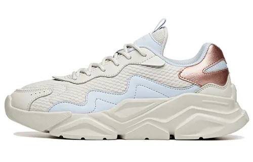Anta Life Collection Textile, Synthetic Leather Cushioning Slip Resistant Abrasion Resistant Breathable Low top