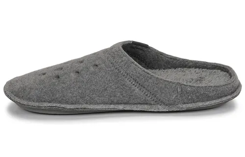 Crocs Classic Slipper Casual Thicken Stay Warm Shoe Unisex Gray