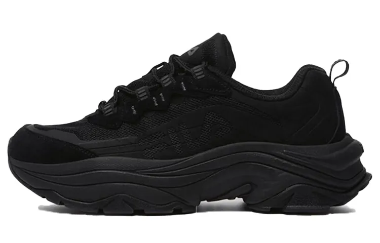 FILA Alpha Ray Linear Low top Casual Shoes Unisex Black