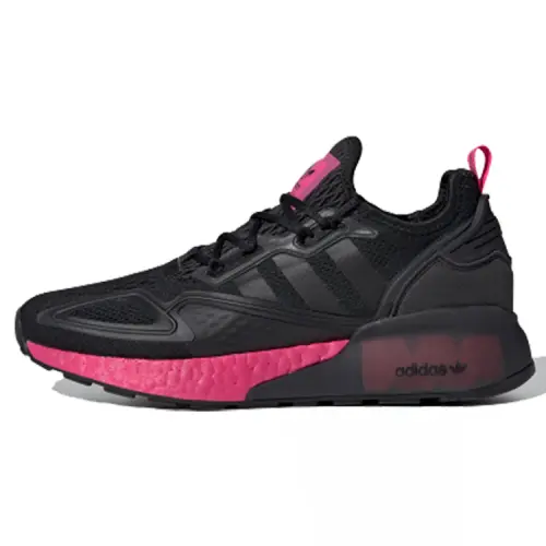 Zx 2K Wmns Adidas Originals Boost 'Black Shock Pink' Women's