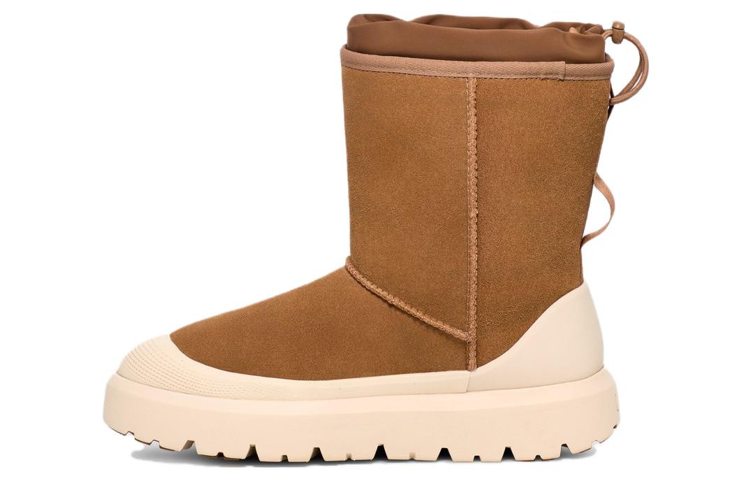 Мужские ботинки UGG CLASSIC SHORT Weather Hybrid (коричневые)