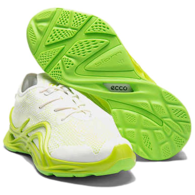 Ecco Low top Running Shoes Men’s White Cyan