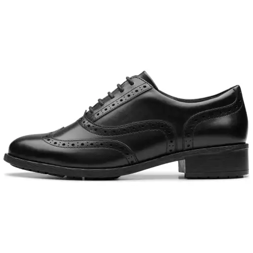 Clarks Leather Dress Shoes Women's Black