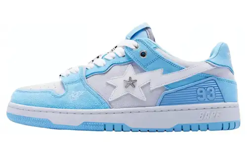 BAPE A BATHING APE Bape SK8 Sta Blue Mist By Bapy Women's