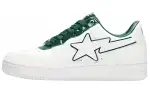 BAPE A BATHING APE Bape Sta Patent Leather White Green