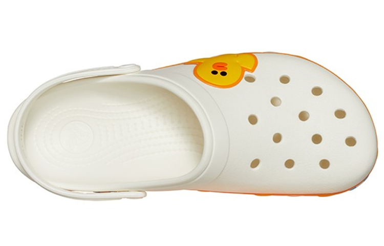 Crocs Classic Clog LINE FRIENDS EVA Clogs Unisex White Yellow