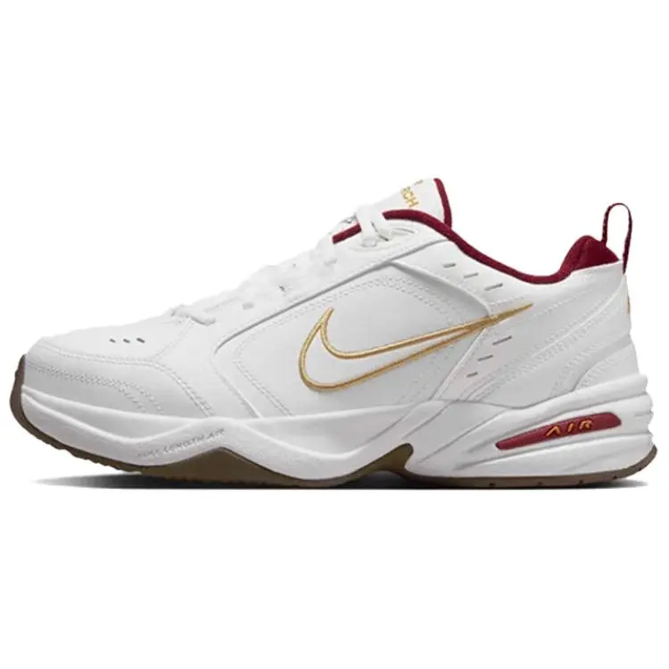 Nike Air Monarch 4 Leather Low top Casual Shoes Unisex White