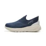 Li Ning SOFT GO 2 KNIT Cushioning Slip Resistant Abrasion Resistant Lightweight Rebound Low top Casual Shoes Men's Blue