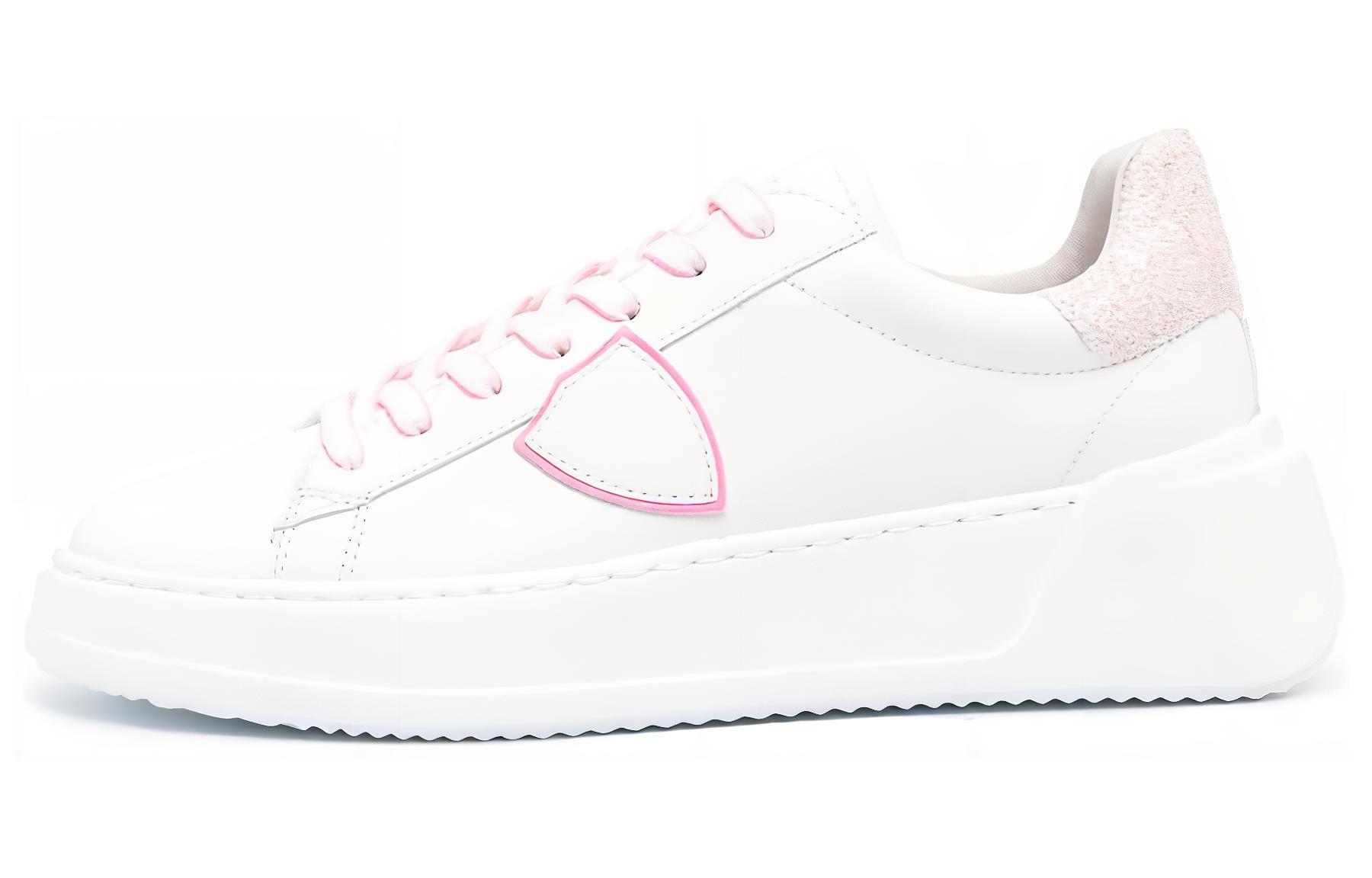 PHILIPPE MODEL Paris Tres Temple Lace-up Sneakers