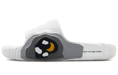 Adidas Originals ADILETTE 22 Abrasion Resistant Abrasion Resistant Slide Slippers Unisex White