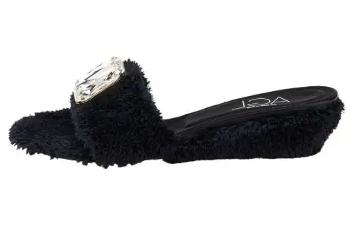 AGL Antibacterial Slide Slippers Women's Black