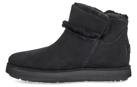 UGG Classic Mini Spill Seam Blvd Snow Boots Black Women's