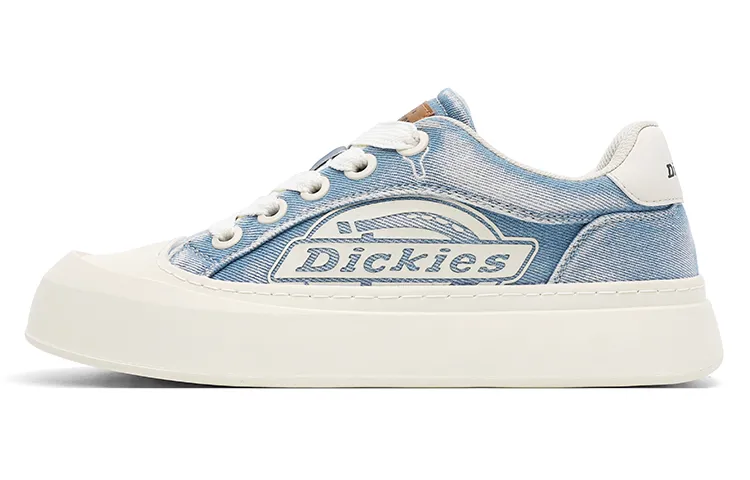 Dickies 100th Anniversary Low top Canvas Shoes Men's Washed Blue