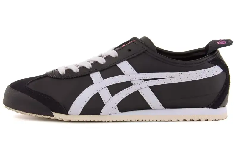 Onitsuka Tiger MEXICO 66 Comfortable Slip Resistant Low top Casual Shoes Unisex Black
