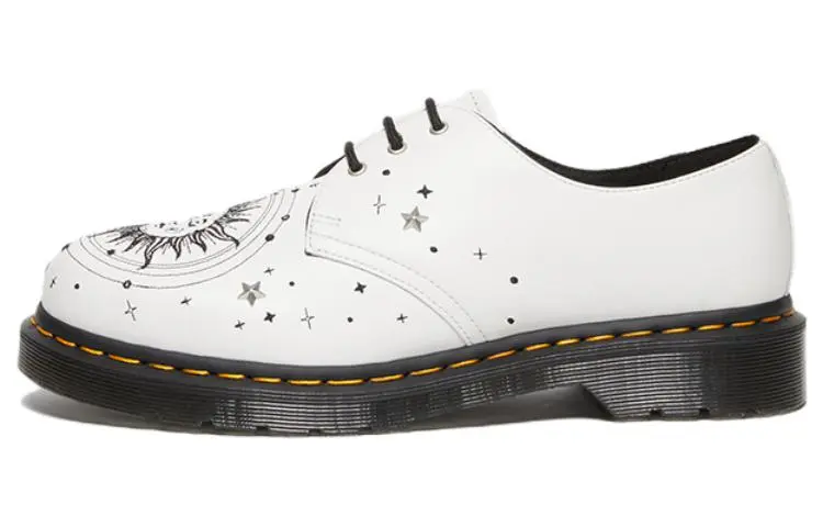 Dr. Martens 1461 Cosmic Embroidered Leather Oxford Shoes 'White' Unisex