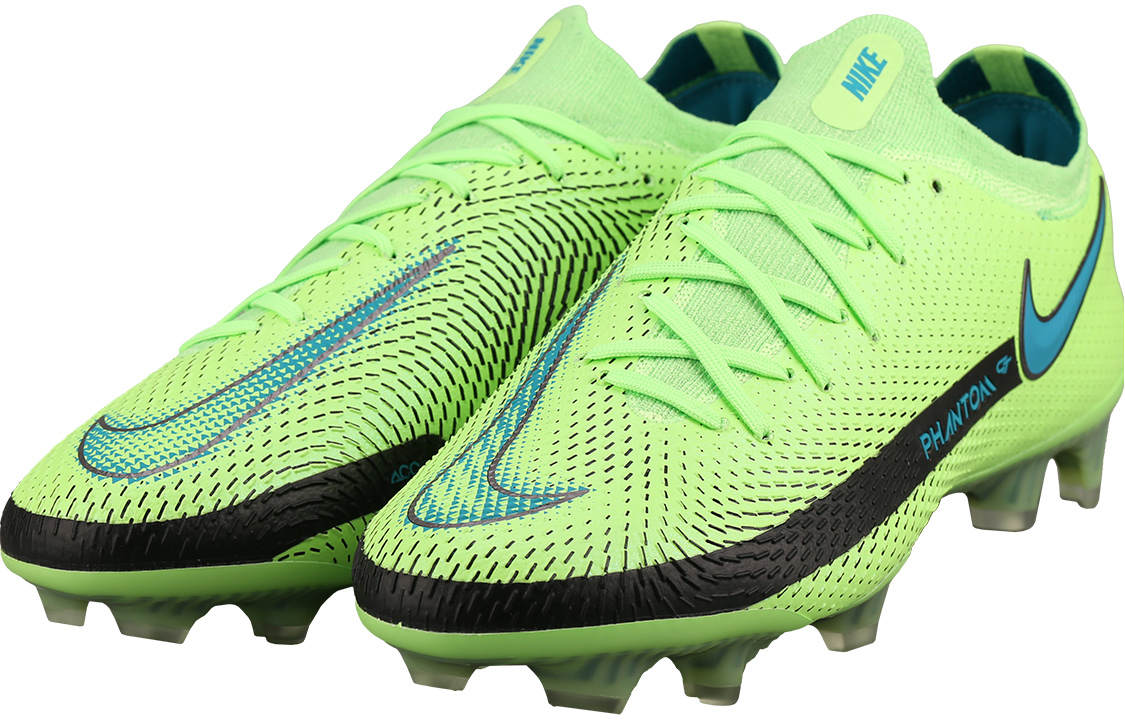 Мужские футбольные бутсы Nike Phantom GT Elite (кислотно-зеленые) — фото 3
