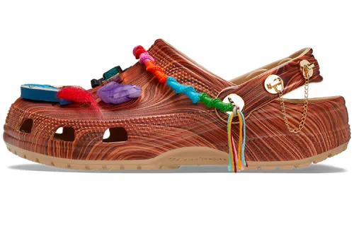 Crocs Sza X Classic Clog 'Woodgrain' Women's