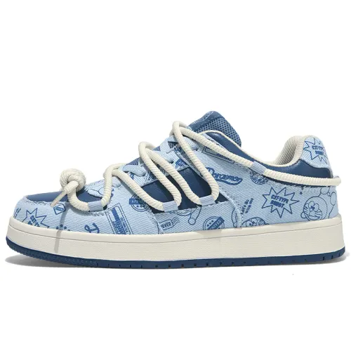 DoraemonA Low top Skateboard Shoes Unisex
