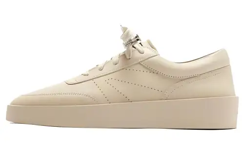 Fear Of God Leather Abrasion Resistant Low top Skateboard Shoes Women's Light Beige