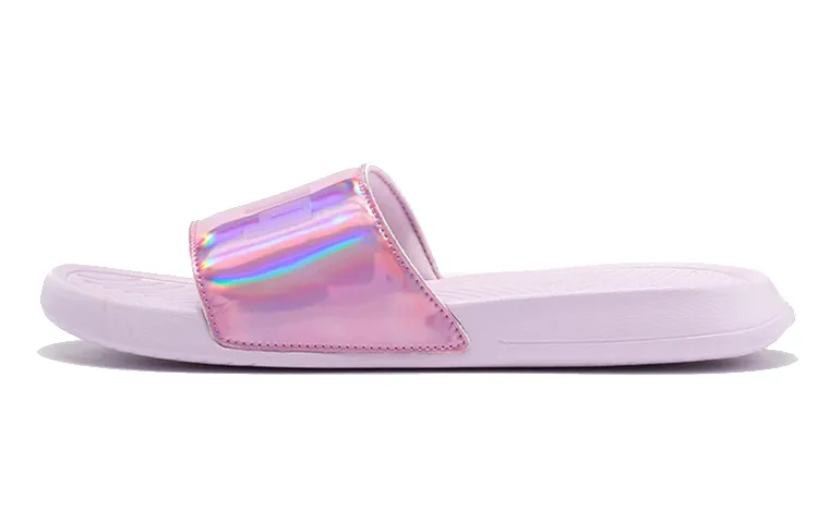 PUMA Popcat Chrome Slide Laser Purple Women's