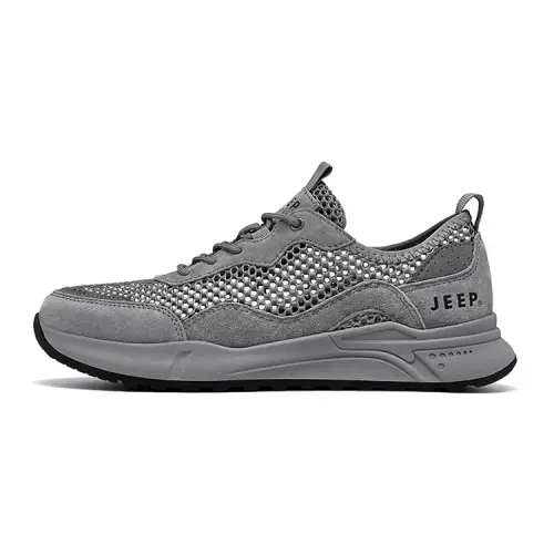 JEEP SPIRIT Outdoor Trail Running Low top Casual Shoes Men's Dark Gray