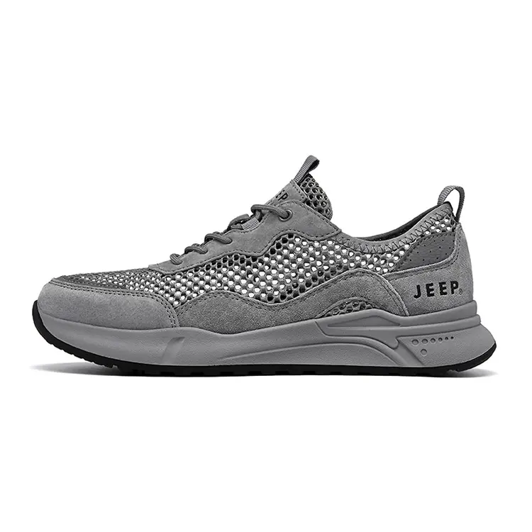 JEEP SPIRIT Outdoor Trail Running Low top Casual Shoes Men's Dark Gray