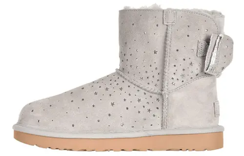UGG Classic Mini Stargirl Bow Port 'Grey' Women's