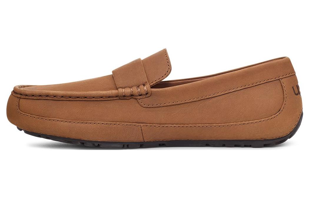 Мужские слипоны UGG Chadton (черно-коричнево-синие)