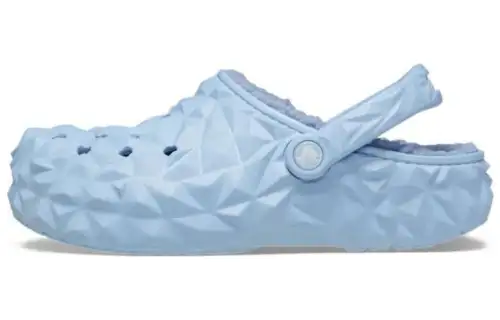 Crocs Classic Lined Geometric Clogs 'Blue'