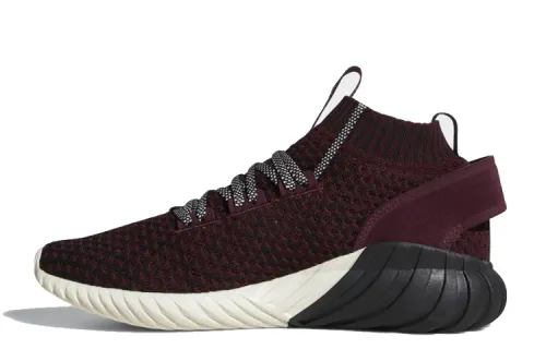 Tubular Doom Adidas Originals Sock Primeknit 'Maroon'