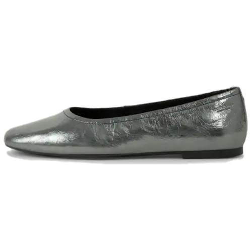 VAGABOND SHOEMAKERS Sheepskin Fashion Trend Casual Shoes 1.1cm Women's Silver