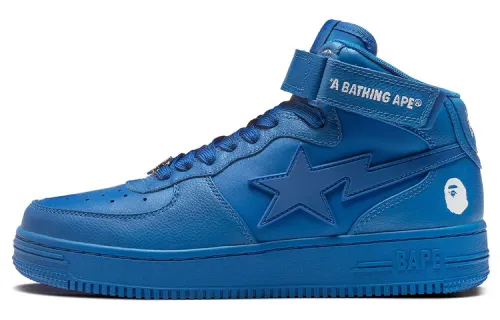 BAPE A BATHING APE Bape Sta Mid Blue