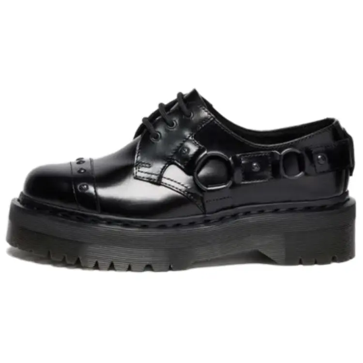 Dr.Martens 1461 Quad Harness Low top Casual Shoes Unisex Black