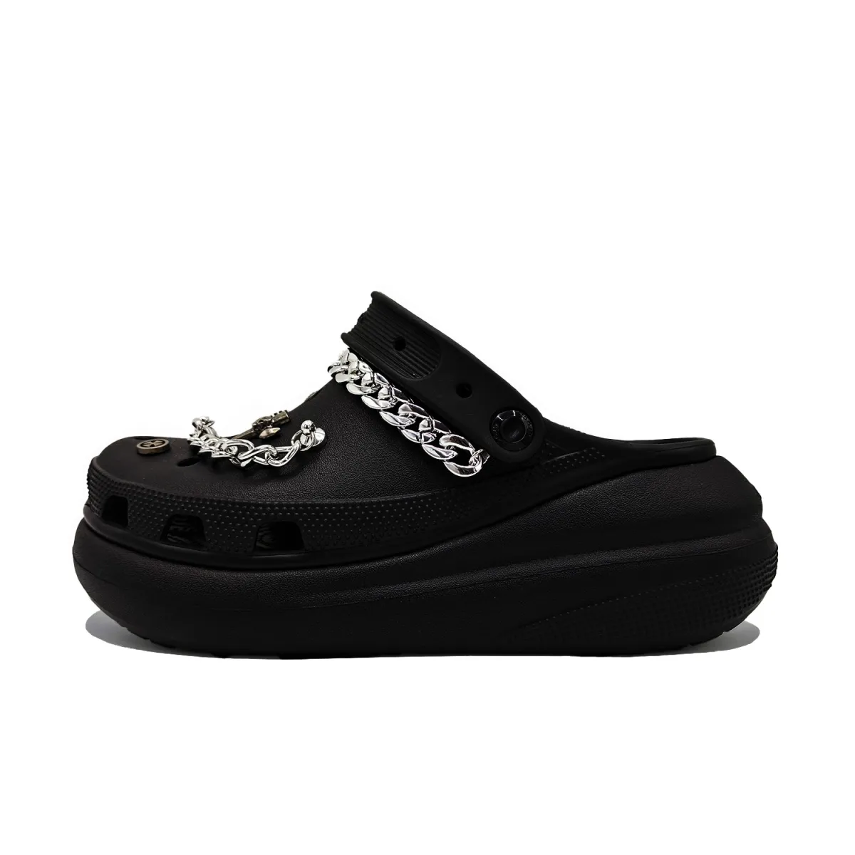 Crocs Crush Clog EVA Clogs Unisex Black
