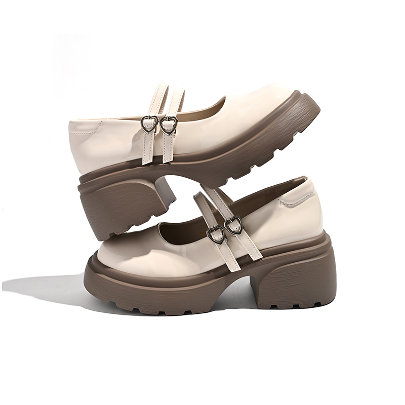 ZHR Mary Jane Shoes 6.5cm Women's Black