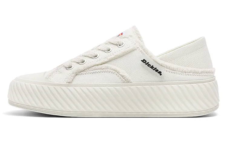 Dickies Lightweight Breathable Lightweight And Breathable Low top Skateboard Shoes Women's Beige