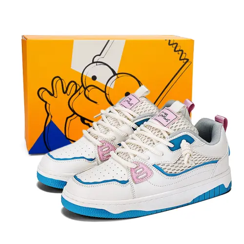 The Simpsons Low top Skateboard Shoes Unisex