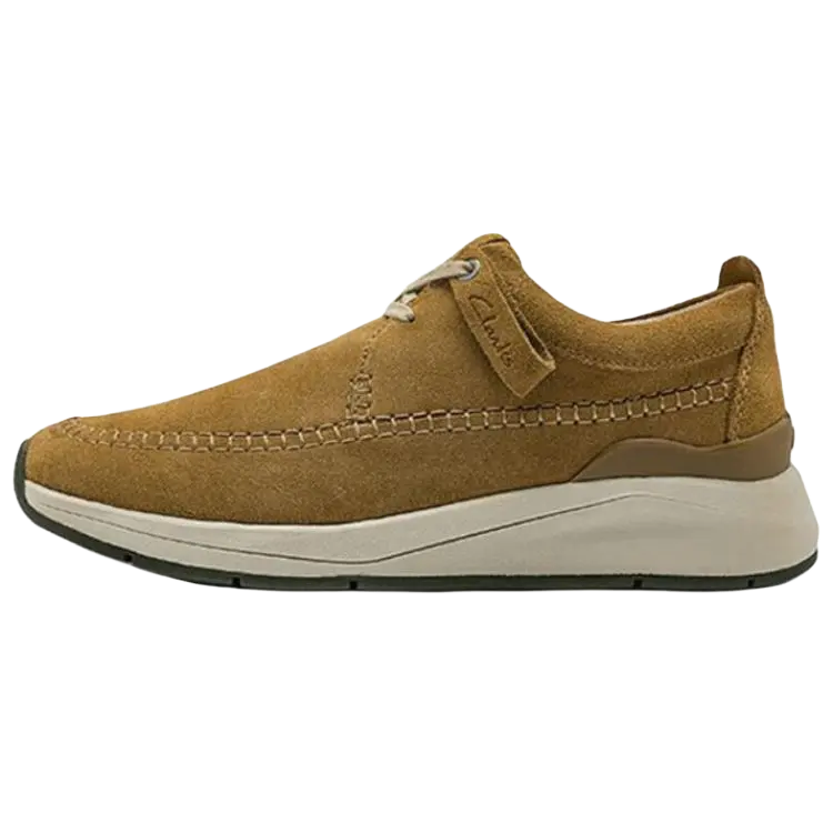 Clarks Slip Resistant And Breathable Low top Casual Shoes Men's Brown