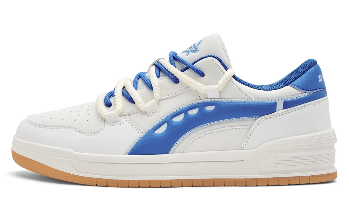 Dickies Low top Skateboard Shoes Men's White Blue