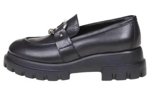 Agl Monique chunky sole leather loafers Women's