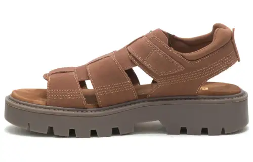 CAT Caterpillar Rigor Beach Sandals Unisex Brown