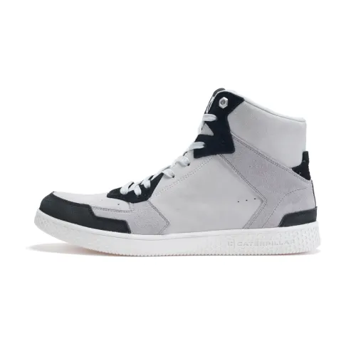 CAT Pause Sport Mid SS23 Slip Resistant Abrasion Resistant High top Outdoor Shoes Unisex Gray