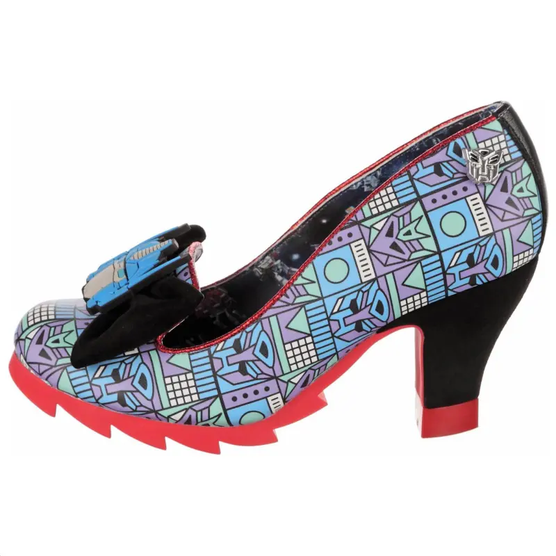 IRREGULAR CHOICE Slim Heel High Heels Women's Blue Purple Red