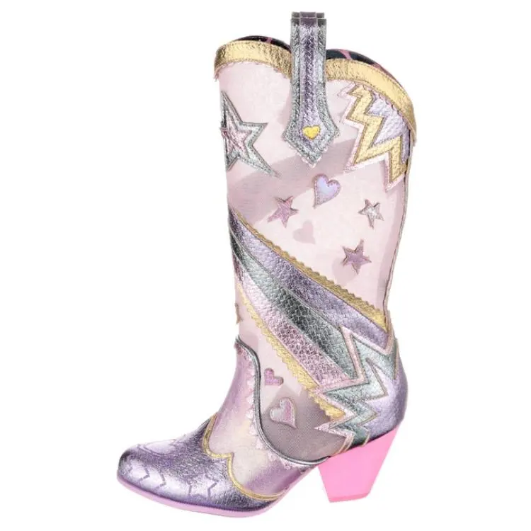 IRREGULAR CHOICE Ankle Boots Women's Pink Purple