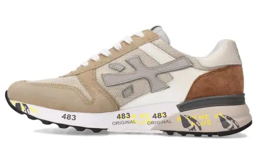 PREMIATA Mick Comfortable Low top Casual Shoes Men's Beige