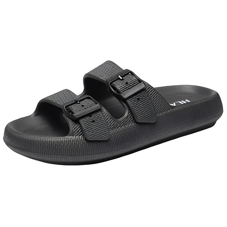 HLA Plastic Sole Quiet Slide Slippers Men's