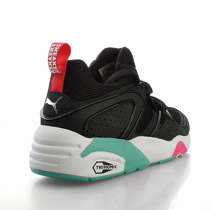 Мужские кроссовки PUMA Blaze Of Glory (черно-бело-синие) — Чёрный / белый / синий — фото 3