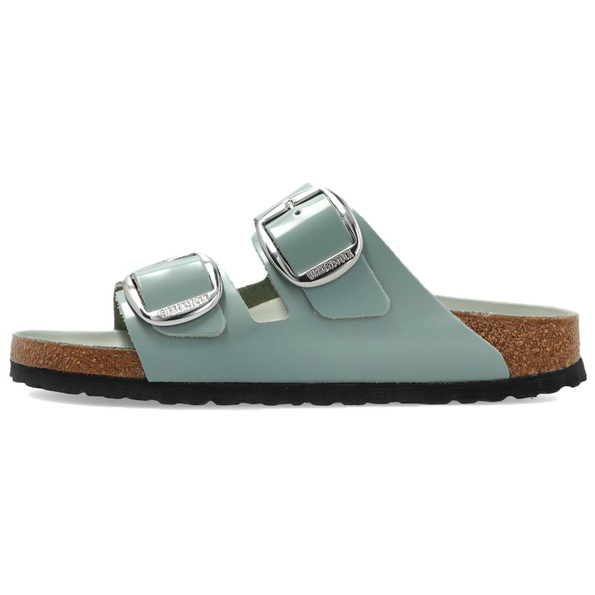 Женские сабо Birkenstock Birki Flow Kids (зеленые)