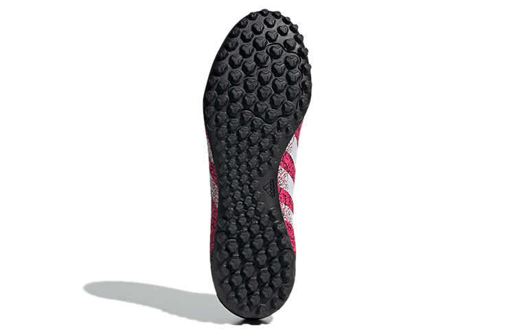 Мужские бутсы adidas Predator Freak.4 TF (черно-розово-белые) — Чёрный / розовый / белый — фото 6